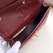 Chanel classic flap Bag Red 58123169 Size 26x16x7 cm - 4