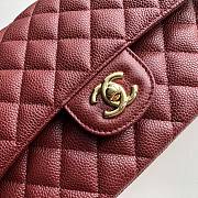 Chanel classic flap Bag Red 58123169 Size 26x16x7 cm - 3