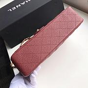 Chanel classic flap Bag Red 58123169 Size 26x16x7 cm - 2