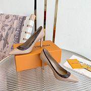 Louis Vuitton Signature Pump Nude Heel 7.5 cm - 4