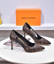 Louis Vuitton  Pump Black Monogram Heel 10 cm - 1