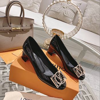 Louis Vuitton Madeleine Pump Patent calf leather Black