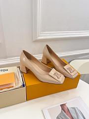 Louis Vuitton  Shake Pump Nude Lambskin Heel 5.5 cm - 1