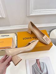 Louis Vuitton  Shake Pump Nude Lambskin Heel 5.5 cm - 6