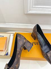 Louis Vuitton Shake Pump Brown Lambskin Heel 5.5 cm - 6