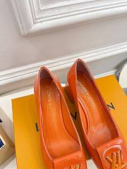 Louis Vuitton Shake Pump Orange Lambskin Heel 5.5 cm - 2