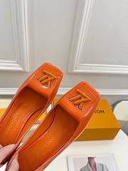 Louis Vuitton Shake Pump Orange Lambskin Heel 5.5 cm - 4