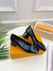 Louis Vuitton Shake Pump Black Lambskin Heel 5.5 cm - 5