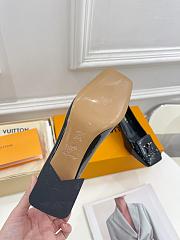 Louis Vuitton Shake Pump Black Lambskin Heel 5.5 cm - 6