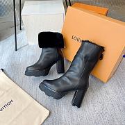 Louis Vuitton Beaubourg Ankle Boot Black - 5