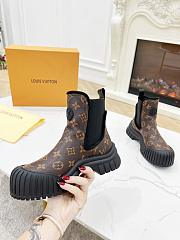 Louis Vuitton Ruby Flat Ankle Boot Cacao Brown - 3