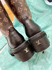 Louis Vuitton Platform High Boot Brown - 4