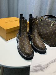 Louis Vuitton Beaubourg Ankle Boot Cacao - 1