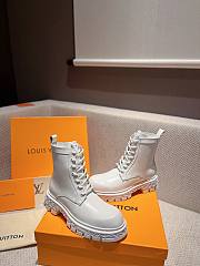 Louis Vuitton Baroque Ranger Boots White - 5