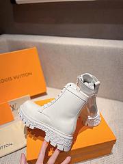 Louis Vuitton Baroque Ranger Boots White - 6