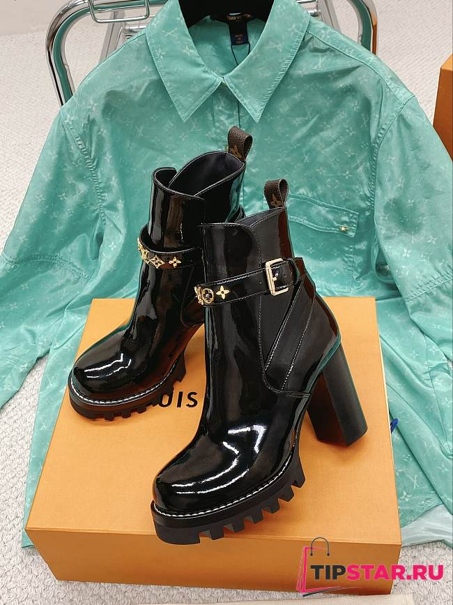 Louis Vuitton Boot Black shiny calfskin - 1