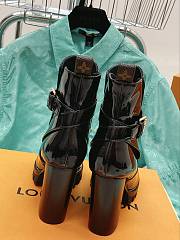 Louis Vuitton Boot Black shiny calfskin - 4