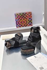 Louis Vuitton Star Trail Ankle Boot Black heel 9.5 cm - 6