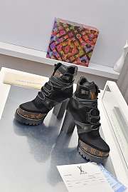 Louis Vuitton Star Trail Ankle Boot Black heel 9.5 cm - 3