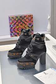 Louis Vuitton Star Trail Ankle Boot Black heel 9.5 cm - 2