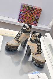 Louis Vuitton Star Trail Ankle Boot Beige heel 9.5 cm - 2