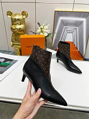 Louis Vuitton Signature Ankle Boot Black Heel 5.5 cm - 6