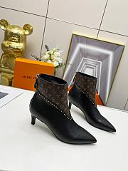 Louis Vuitton Signature Ankle Boot Black Heel 5.5 cm - 4