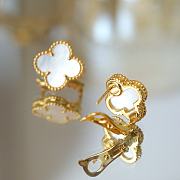 Van Cleef & Arpels  Sweet Alhambra earstuds 18K yellow gold - 6