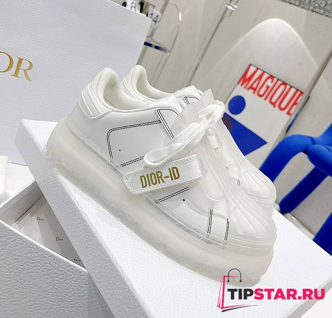 Dior Dior-ID Leather Sneaker White  - 1
