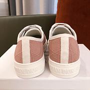 Dior Walk'N'Dior Canvas Sneaker Pink - 5