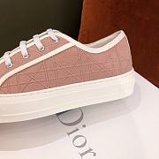 Dior Walk'N'Dior Canvas Sneaker Pink - 4