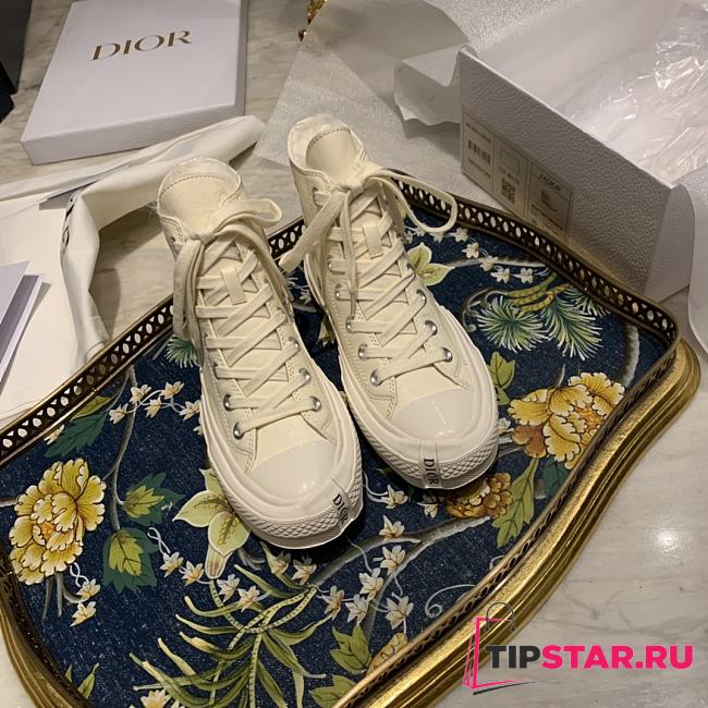 Dior x Converse All-Star High White  - 1