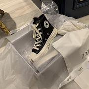 Dior x Converse All-Star High Black - 5