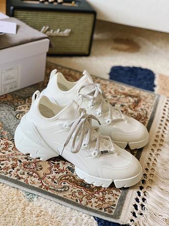 DIOR-CONNECT SNEAKER White Technical Fabric