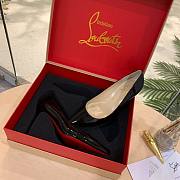Christian Louboutin Women's Black So Kate Patent Pump Heels 6.5 cm - 5