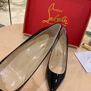 Christian Louboutin Women's Black So Kate Patent Pump Heels 6.5 cm - 4