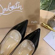 Christian Louboutin Women's Black So Kate Patent Pump Heels 6.5 cm - 2