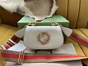 Gucci Blondie White bag 698643 Size 22x13x5.5 cm - 1