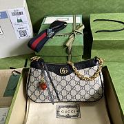 Gucci Ophidia GG Small Handbag Black Size 25 x 15.5 x 6 cm - 1