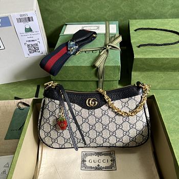 Gucci Ophidia GG Small Handbag Black Size 25 x 15.5 x 6 cm