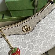 Gucci Ophidia GG Small Handbag Beige Size 25 x 15.5 x 6 cm - 4