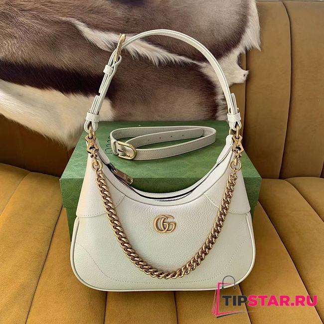 Gucci White Aphrodite small shoulder bag Size 25x19x7 cm - 1