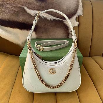Gucci White Aphrodite small shoulder bag Size 25x19x7 cm