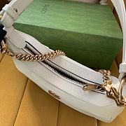 Gucci White Aphrodite small shoulder bag Size 25x19x7 cm - 3