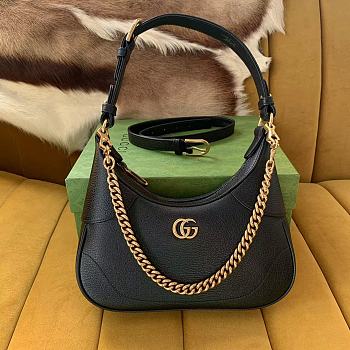 Gucci Black Aphrodite small shoulder bag Size 25x19x7 cm