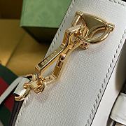 Gucci Horsebit 1955 mini bag White Size 20.5x14.5x5 cm - 4