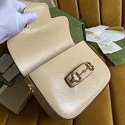 Gucci Horsebit 1955 mini Beige Bag Size 20.5x14.5x5 cm - 6
