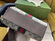 Gucci Supreme multicolor ophidia handle bag beige Size 21x12x10 cm - 5