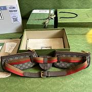 GUCCI GG-monogram multi-pocket belt bag size 30x12x2.5 cm / 21.5x12x8 cm / 7.5x8x2.5 cm - 4