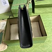 Gucci Matelassé pouch Black GG Matelassé leather Size 10x7.5x2 cm - 4